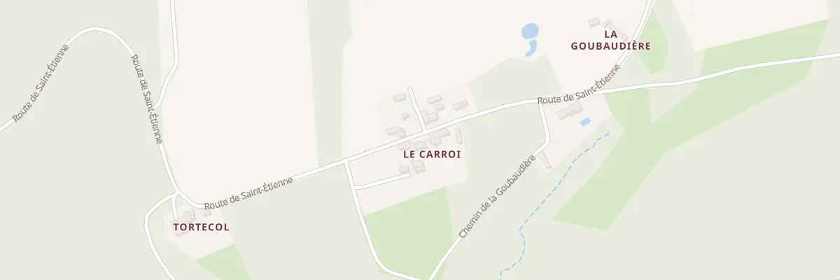 Plan du 404 Rte de Saint-Etienne à Mazières-de-Touraine