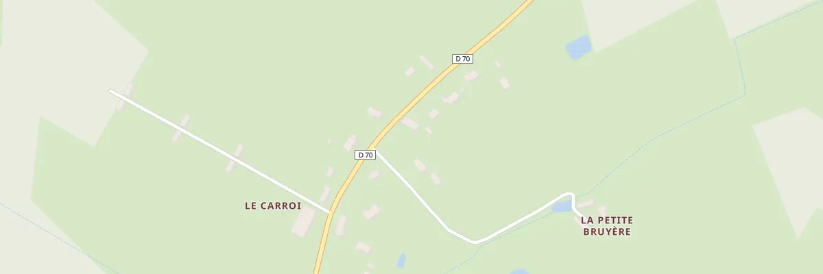 Plan du 536 Rte de la Maison Rouge à Ambillou