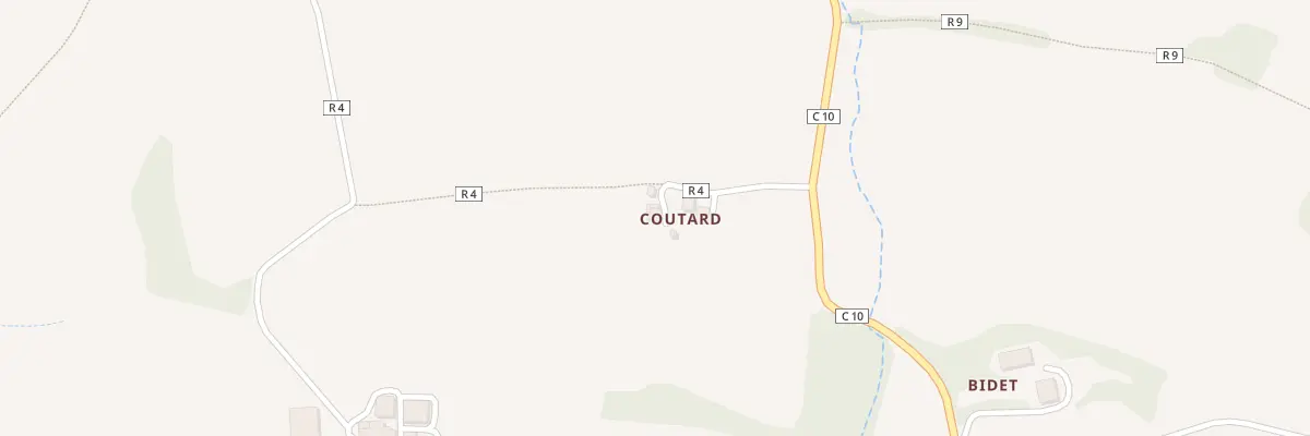 Plan du 5364 Coutard à Saint-Puy