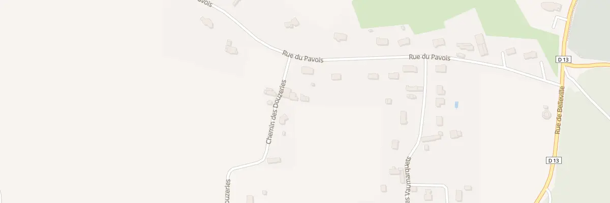 Plan du 5 Che des Douzeries au Grand-Lucé