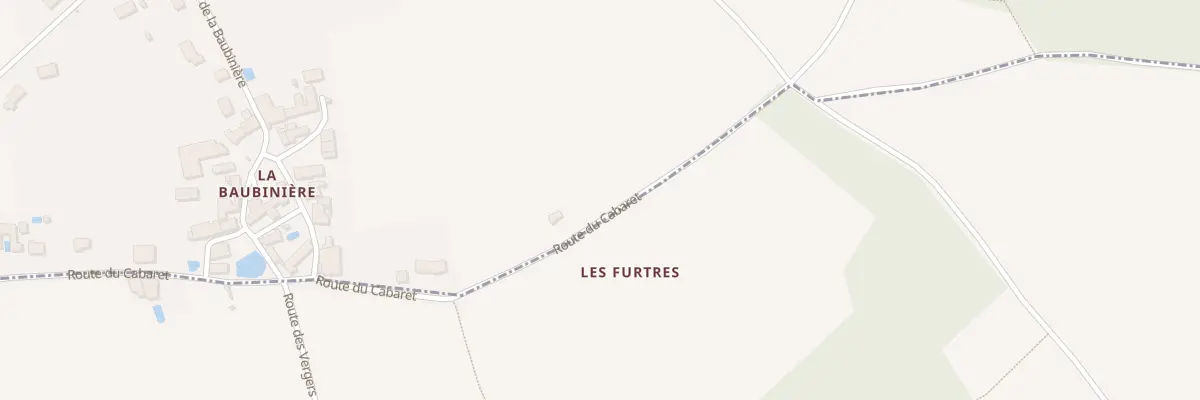 Plan du 267 Piece du Cabaret à Vallères