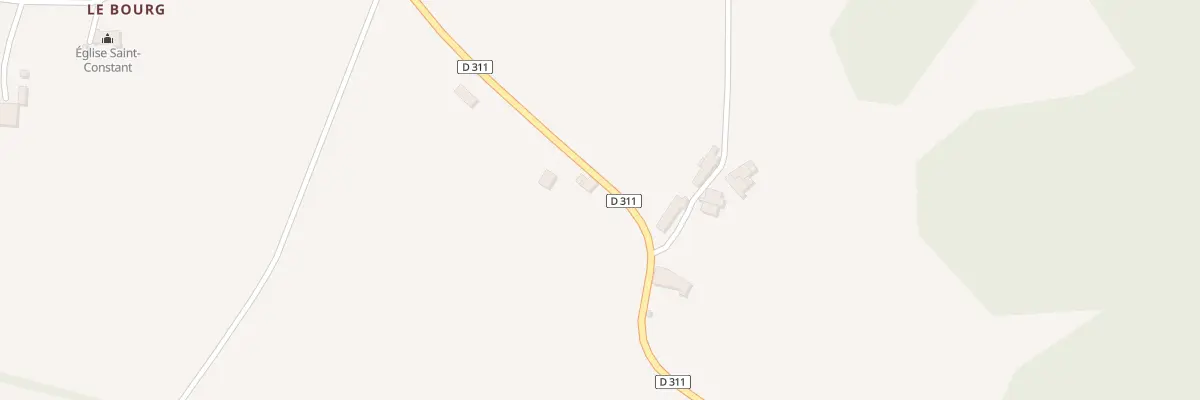 Plan du 1 Les Rochons à Saint-Coutant