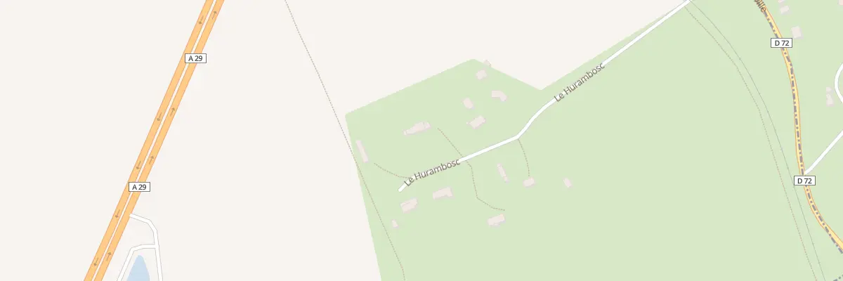 Plan du 370 Le Hurambosc à Mirville