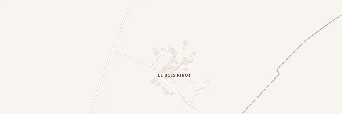 Plan du 3 Le Bois Ribot à Saint-Pierre-de-Chevillé