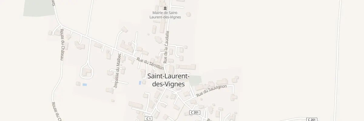 Plan du 3 Imp des Tanins à Saint-Laurent-des-Vignes