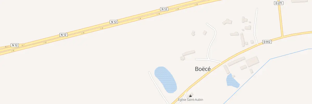 Plan du 4 Boece à Boëcé