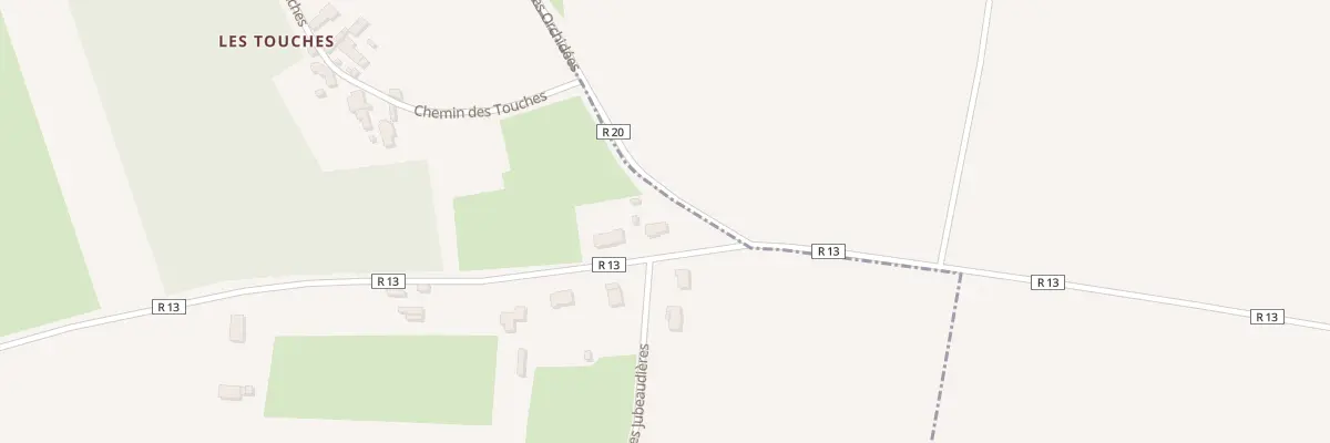 Plan du 2385 Rte de Beillé à Lombron