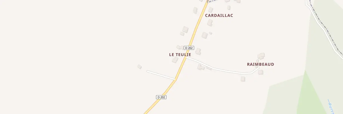 Plan du 1275 Rte de Monclar à Laparade