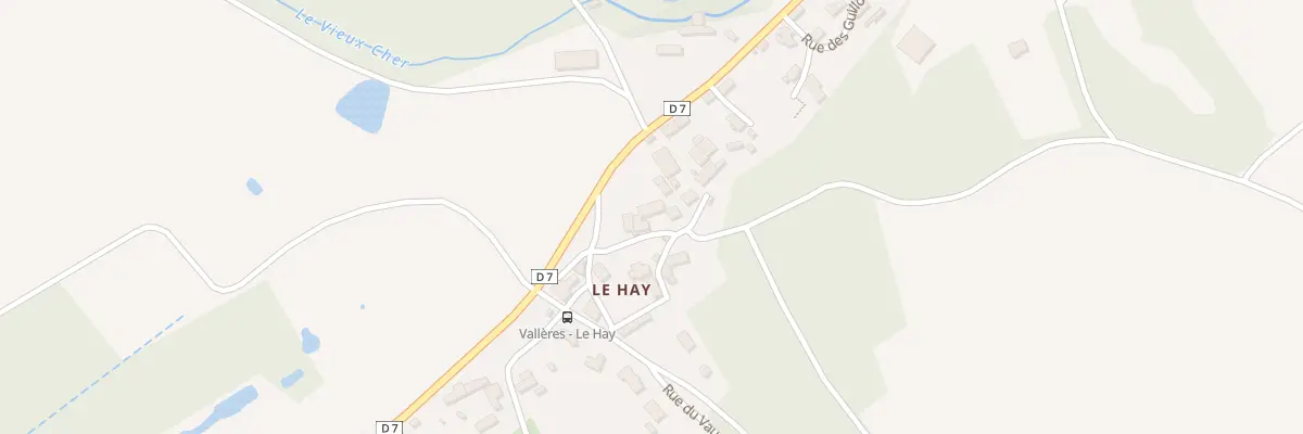 Plan du 3 Che des Tuffeaux à Vallères
