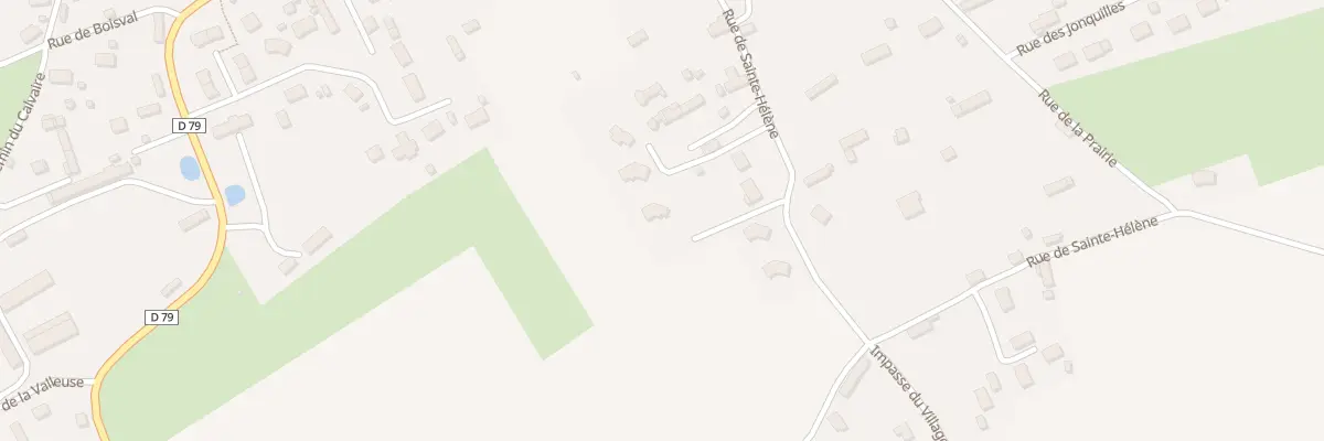 Plan du 312 Rue de Sainte Helene à Életot