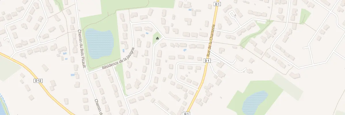Plan du 13 Res de la Chanterie à Nieuil-l’Espoir