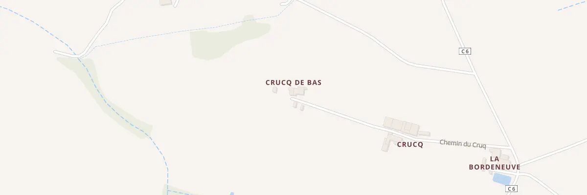 Plan du 5274 Crucq de Bas à Barran
