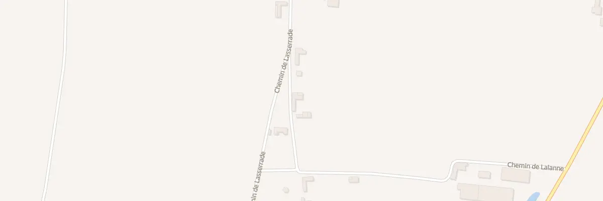 Plan du 109 Chem de Catougat à Saint-Ost