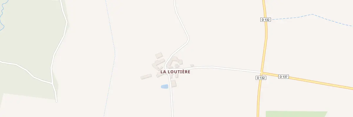 Plan du 2 La Loutiere à Avon-les-Roches