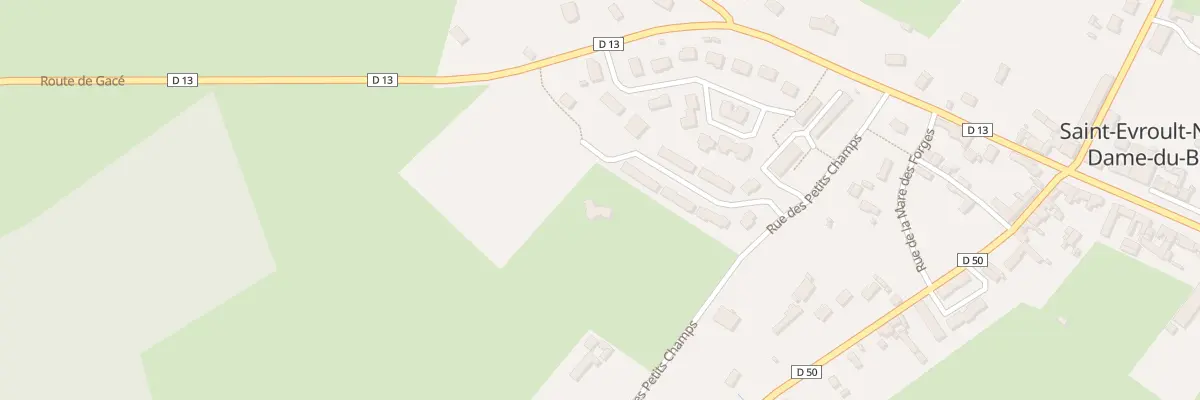 Plan du 15 Lot Le Champ Rivet à Saint-Evroult-Notre-Dame-du-Bois