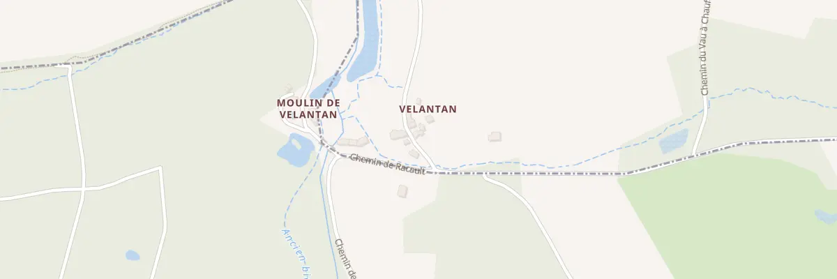 Plan du 23 Rte de Velantan à Mazières-de-Touraine