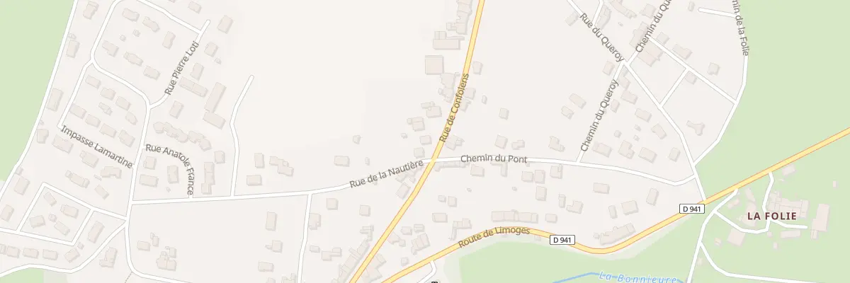 Plan du 19 Rue de Confolens à Chasseneuil-sur-Bonnieure