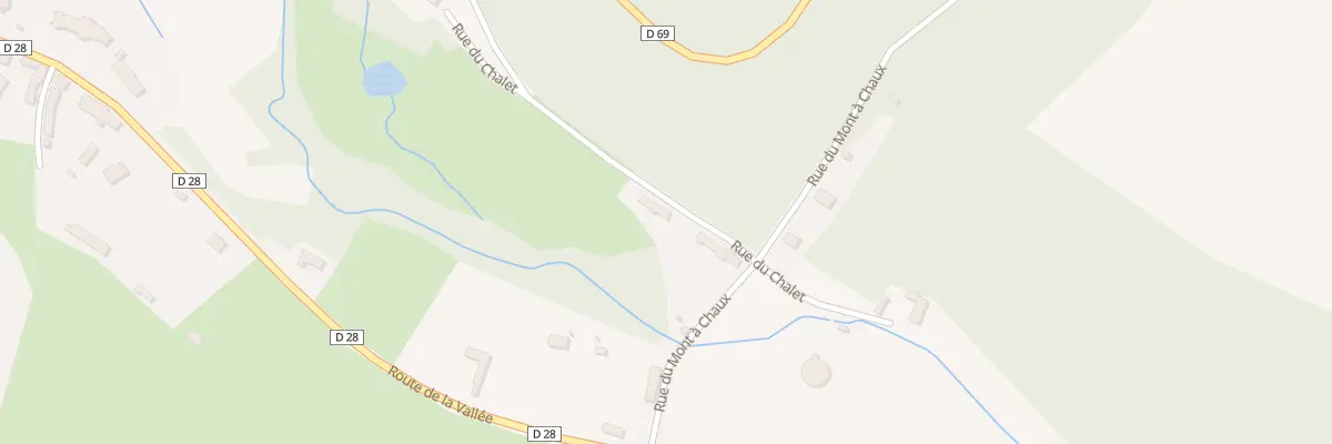 Plan du 3 Rue du Chalet à Bec-de-Mortagne