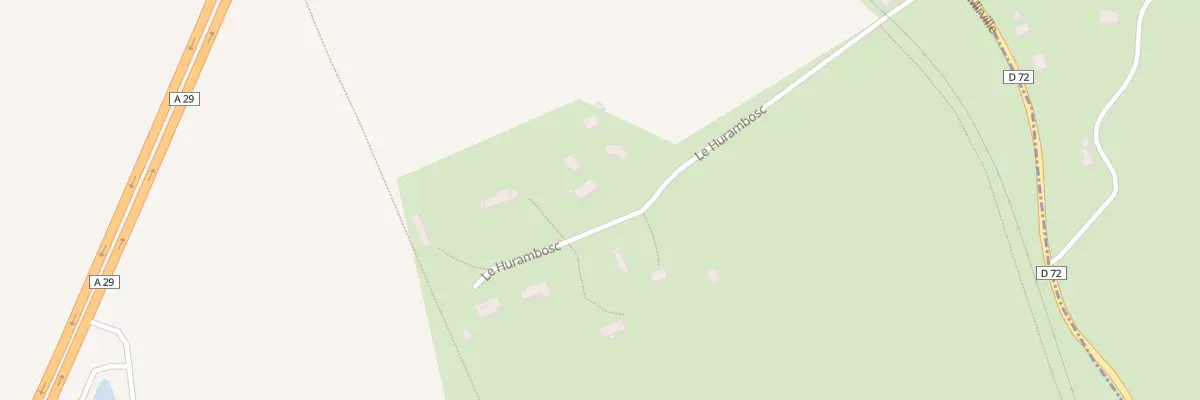 Plan du 300 Le Hurambosc à Mirville