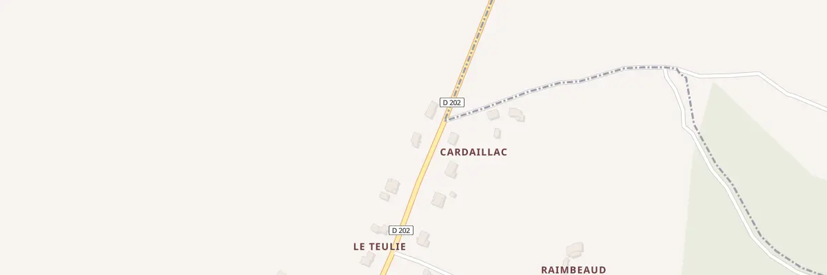 Plan du 1455 Rte de Monclar à Laparade