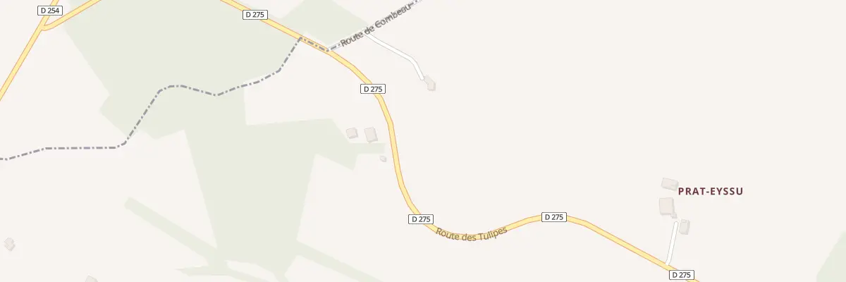 Plan du 48 Rte de Combeau à Villebramar
