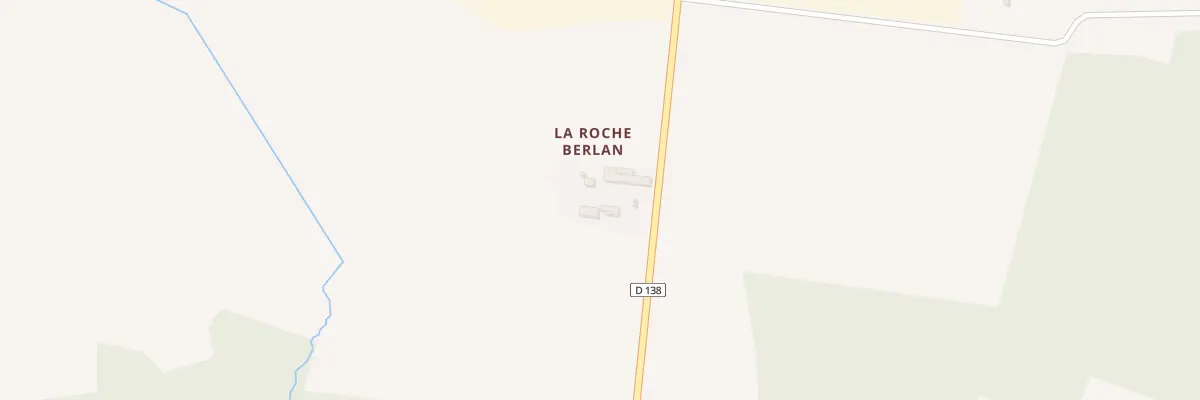 Plan du 137 La Roche Berlan à Avon-les-Roches