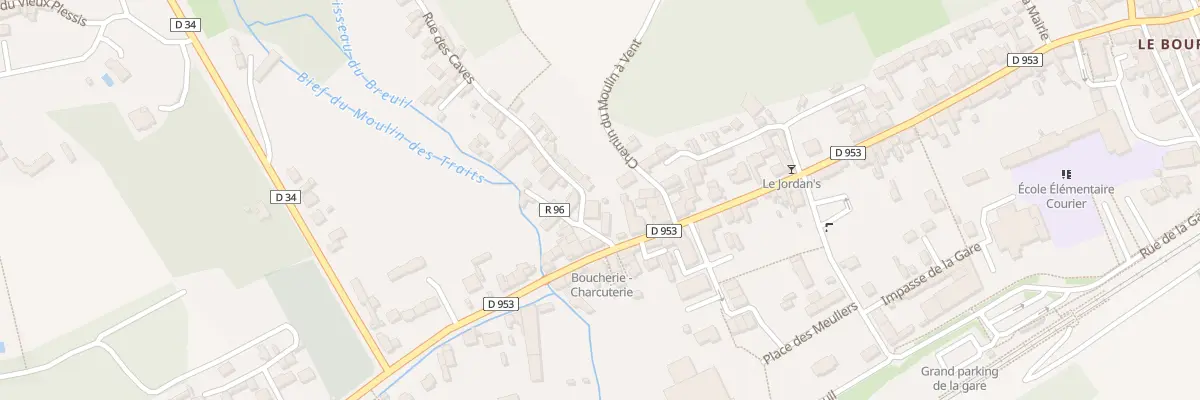 Plan du 2 Rue des Caves à Cinq-Mars-la-Pile