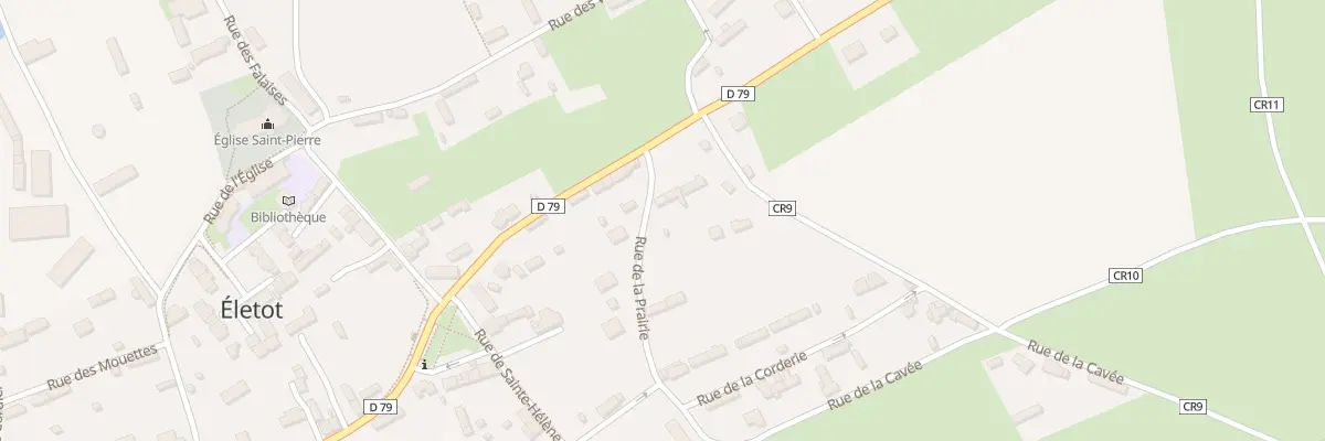 Plan du 45 Rue de la Prairie à Életot