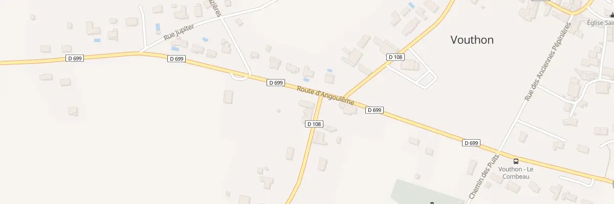 Plan du 23 Rte d’Angouleme à Vouthon
