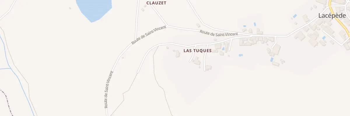 Plan du 2 Che des Carrières à Lacépède
