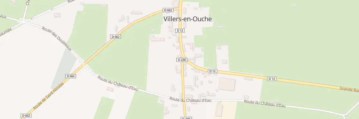 Plan du 2 Rte de Bocquencé à La Ferté-en-Ouche