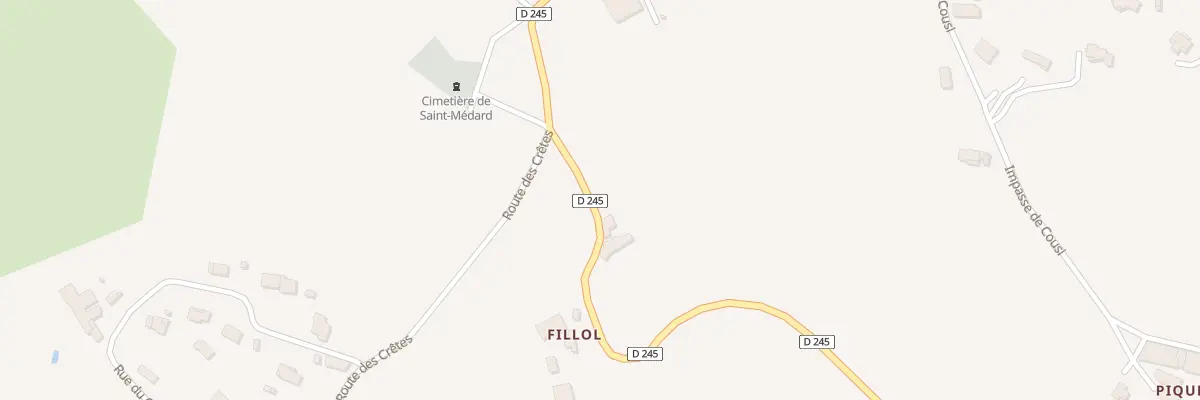 Plan du 1162 Côte de Filhol à Clermont-Dessous