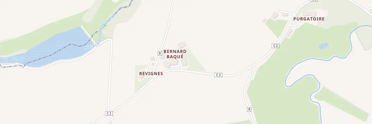 Plan du 77 Bernard Baque à Nomdieu