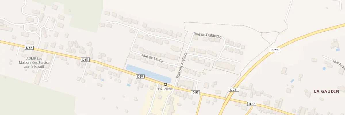 Plan du 1 Rue de Nisa à Azay-le-Rideau