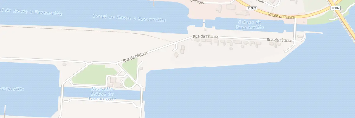 Plan du 16 Rue de l’Ecluse à Tancarville