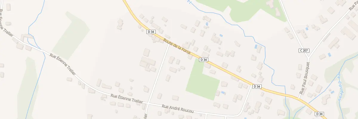 Plan du 45 Rue Henri Devier à Bergerac