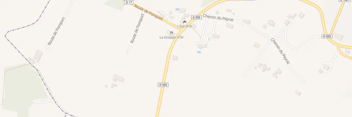 Plan du 36 Le Peyrat Est à Monbazillac