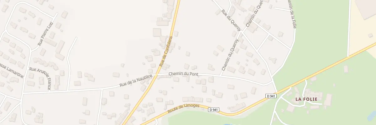 Plan du 4 Che du Pont à Chasseneuil-sur-Bonnieure