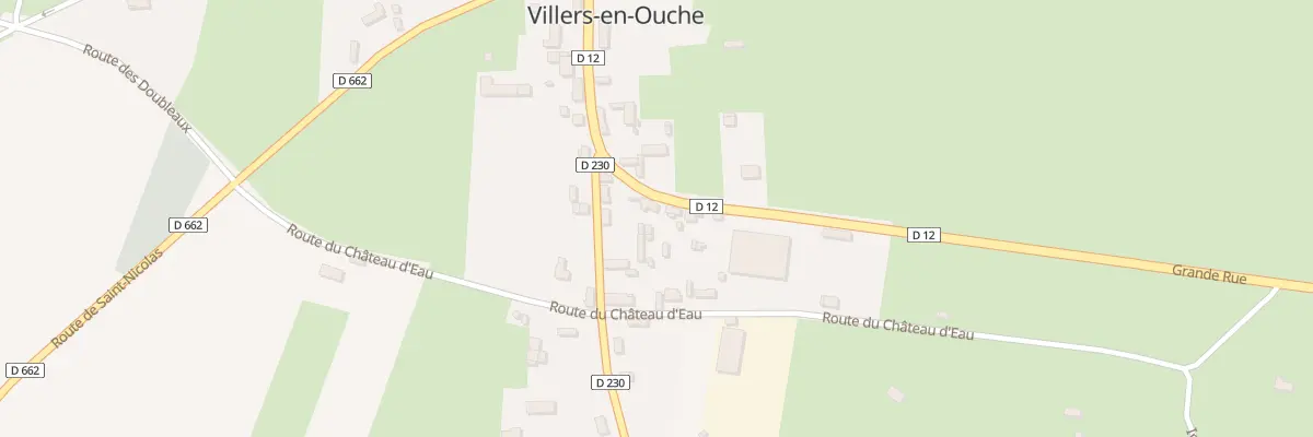 Plan du 9 Rue des Écoles à La Ferté-en-Ouche