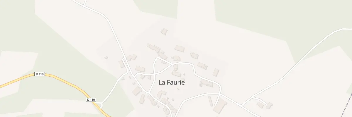 Plan du 1 Rte de Fontchabrier à Saint-Sornin