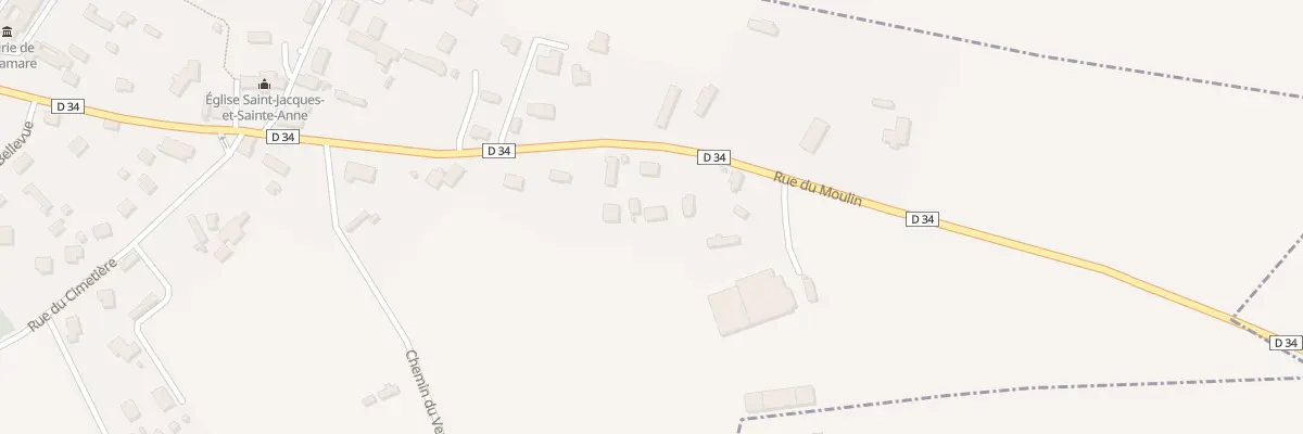 Plan du 320 Rue du Moulin à Mélamare