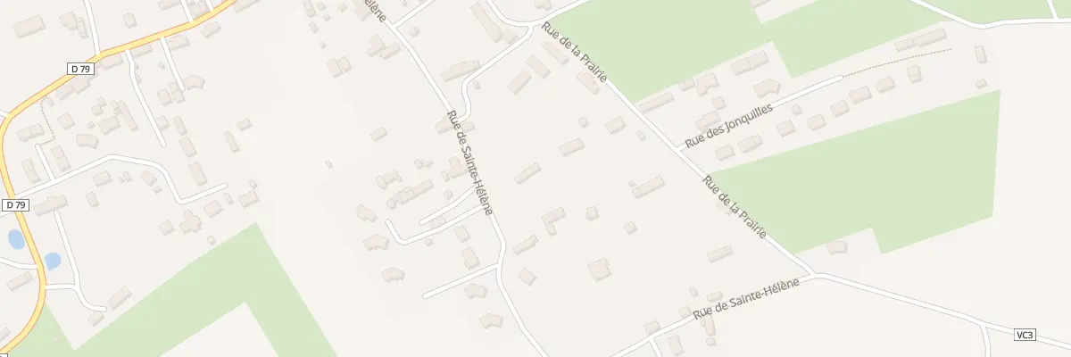 Plan du 289 Rue de Sainte Helene à Életot
