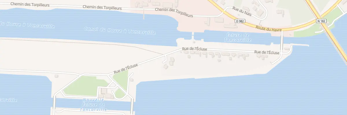 Plan du 14 Rue de l’Ecluse à Tancarville