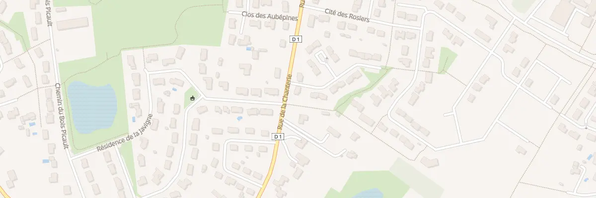 Plan du 2 Res de la Garenne à Nieuil-l’Espoir
