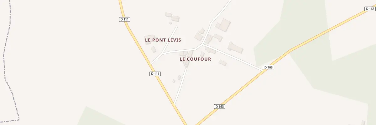 Plan du 5082 Le Coufour à Feuillade
