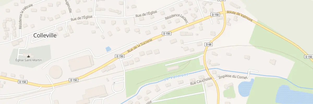 Plan du 241 Rue de la Sucrerie à Colleville