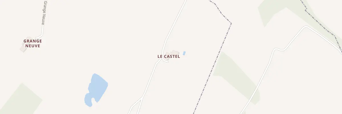 Plan du 835 Che de Castel à Singleyrac