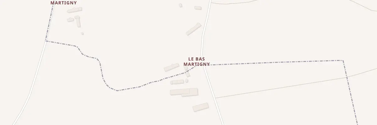 Plan du 29 Le Bas Martigny à Saint-Germain-de-Martigny