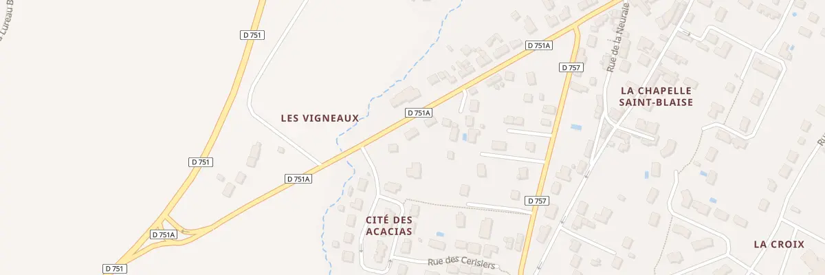 Plan du 91 Rue de Chinon à Cheillé