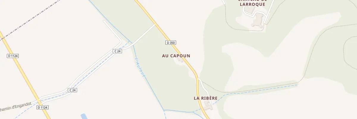 Plan du 967 Rte de Castéra-Verduzan à Ordan-Larroque